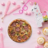 Pizza Party Supreme Papieren Bordje (Feest)