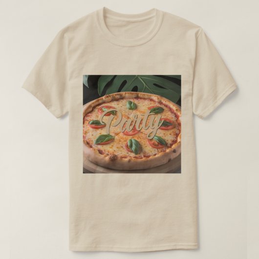 Pizza Party T-Shirt (Design voorkant)