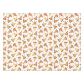 Pizza Party Tablecloth Tafelkleed (Voorkant (Horizontaal))