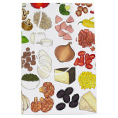 Pizza Party Toppings Italiaans Eten Pizzeria Pie Medium Cadeauzakje (Voorkant)