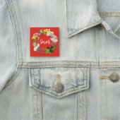 Pizza Party Toppings Italiaans Eten Pizzeria Pie Naamplaatje (In situ)