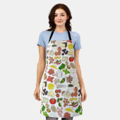 Pizza Party Toppings Italiaans Eten Pizzeria Pie Schort (Gedragen)