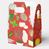 Pizza Party Toppings Italiaans Restaurant Pizzeria Bedankdoosjes (Geopend)