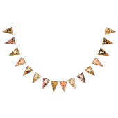 Pizza Party Verjaardag Vlag Banner (Alle)