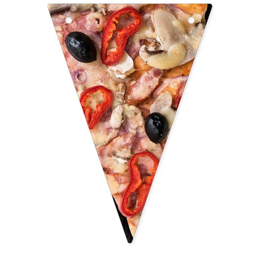 Pizza Party Verjaardag Vlag Banner (Tweede vlag)