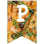 Pizza Party Verjaardag Vlag Banner (Derde vlag)