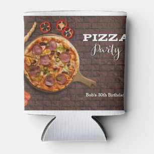 Pizza Party Verjaardag Volwassen Gast Gift Blikjeskoeler