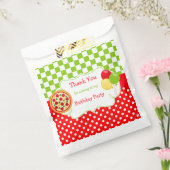 Pizza Party Verjaardagsfeestje Bedankzakje (Gezegeld)