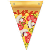 Pizza party vlaggetjes (Eerste vlag)