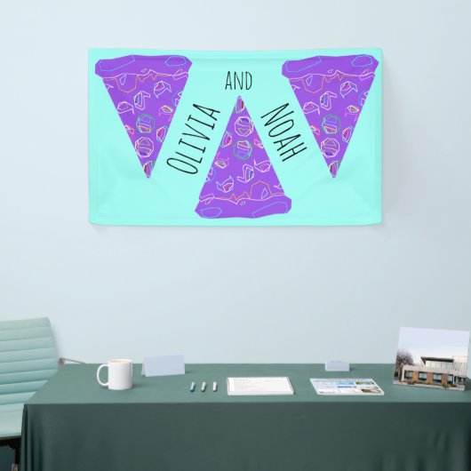 Pizza Party Wedding Spandoek (Beurs)