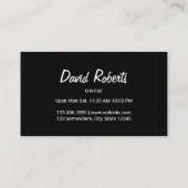 Pizza Pasta Restaurant Loyalty Punch (Achterkant)