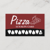 Pizza Pasta Restaurant Loyalty Punch (Voorkant)