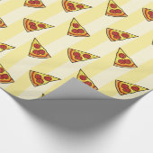 Pizza patroon inpakpapier (Hoek)