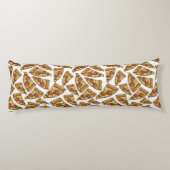 Pizza Patroon lichaam kussens (Achterkant)