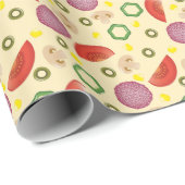 Pizza Pattern 2 Cadeaupapier (Rol Hoek)