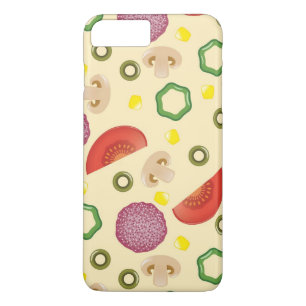 Pizza Pattern 2 iPhone 8/7 Plus Hoesje