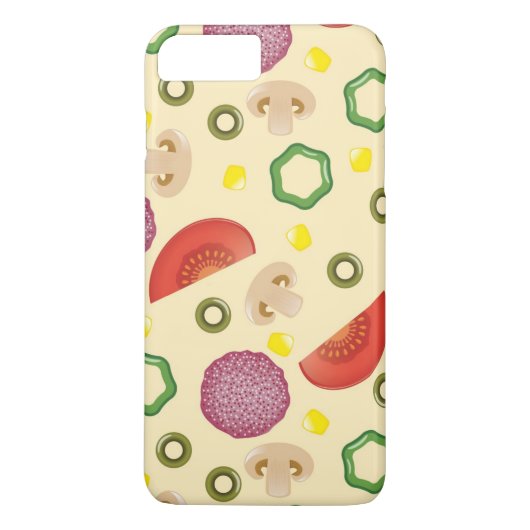 Pizza Pattern 2 Case-Mate iPhone Case (Achterkant)