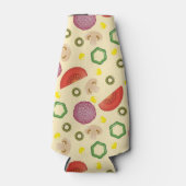 Pizza Pattern 2 Flesjeskoeler (Voorkant)