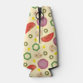 Pizza Pattern 2 Flesjeskoeler (Achterkant)