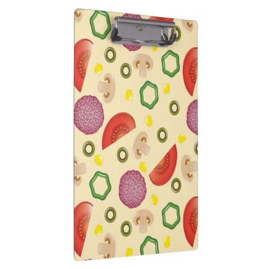 Pizza Pattern 2 Klembord (Rechts)