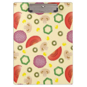 Pizza Pattern 2 Klembord (Voorkant)