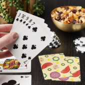 Pizza Pattern 2 Pokerkaarten (Insitu)
