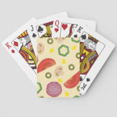 Pizza Pattern 2 Pokerkaarten (Achterkant)