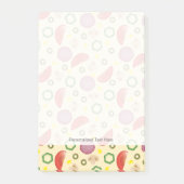 Pizza Pattern 2 Post-it® Notes (Voorkant)