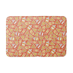 Pizza Pattern badmatten