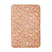 Pizza Pattern badmatten (Voorkant Verticaal)