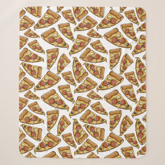 Pizza Pattern dekens (Voorkant)