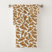 Pizza Pattern-handdoekset Bad Handdoek (Insitu)
