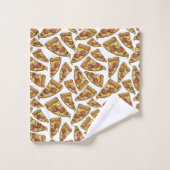 Pizza Pattern-handdoekset Bad Handdoek (Wasdoekje)