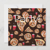 Pizza Pattern Kaart (Voorkant)
