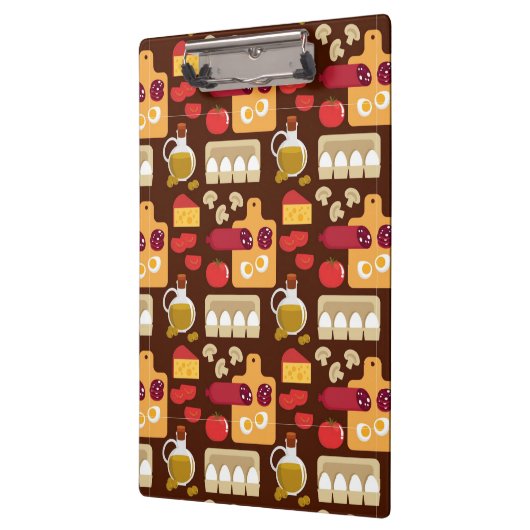 Pizza Pattern Klembord (Links)