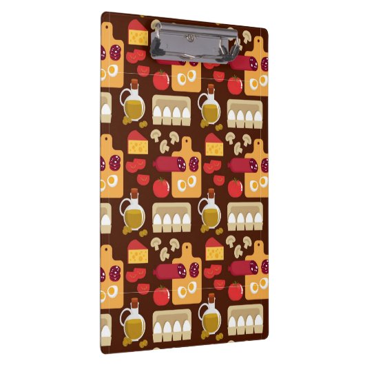 Pizza Pattern Klembord (Rechts)