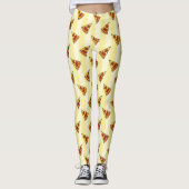 Pizza Pattern Leggings (Voorkant)