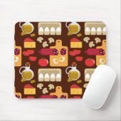 Pizza Pattern Muismat (Met muis)