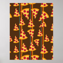 PIZZA PATTERN POSTER