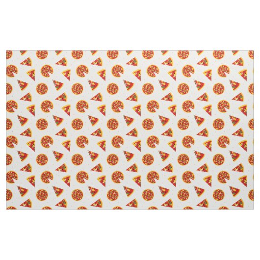Pizza Pattern Stof (Fat Quarter)