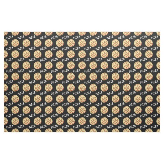 Pizza Pattern Stof (Yard (91,4 cm))