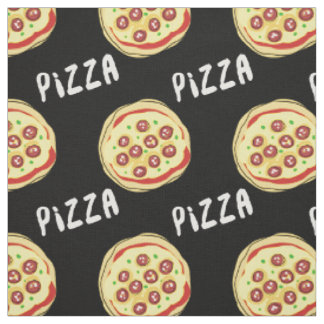 Pizza Pattern Stof