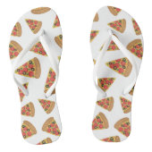 Pizza Pattern Teenslippers (Voetbed)