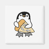 Pizza Penguin Magneet (Voorkant)