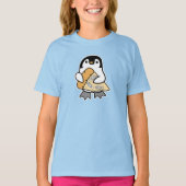 Pizza Penguin T-shirt (Voorkant)