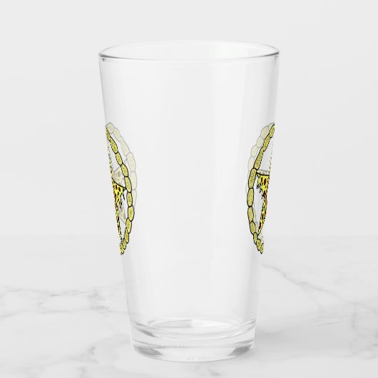Pizza Pentacle Glass Glas (Links)