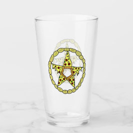 Pizza Pentacle Glass Glas