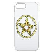 Pizza Pentacle iPhone Case (Achterkant)