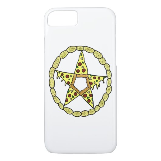 Pizza Pentacle iPhone Case (Achterkant)