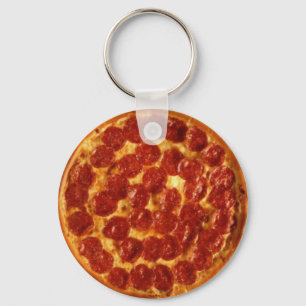 Pizza Peperoni Sleutelhanger